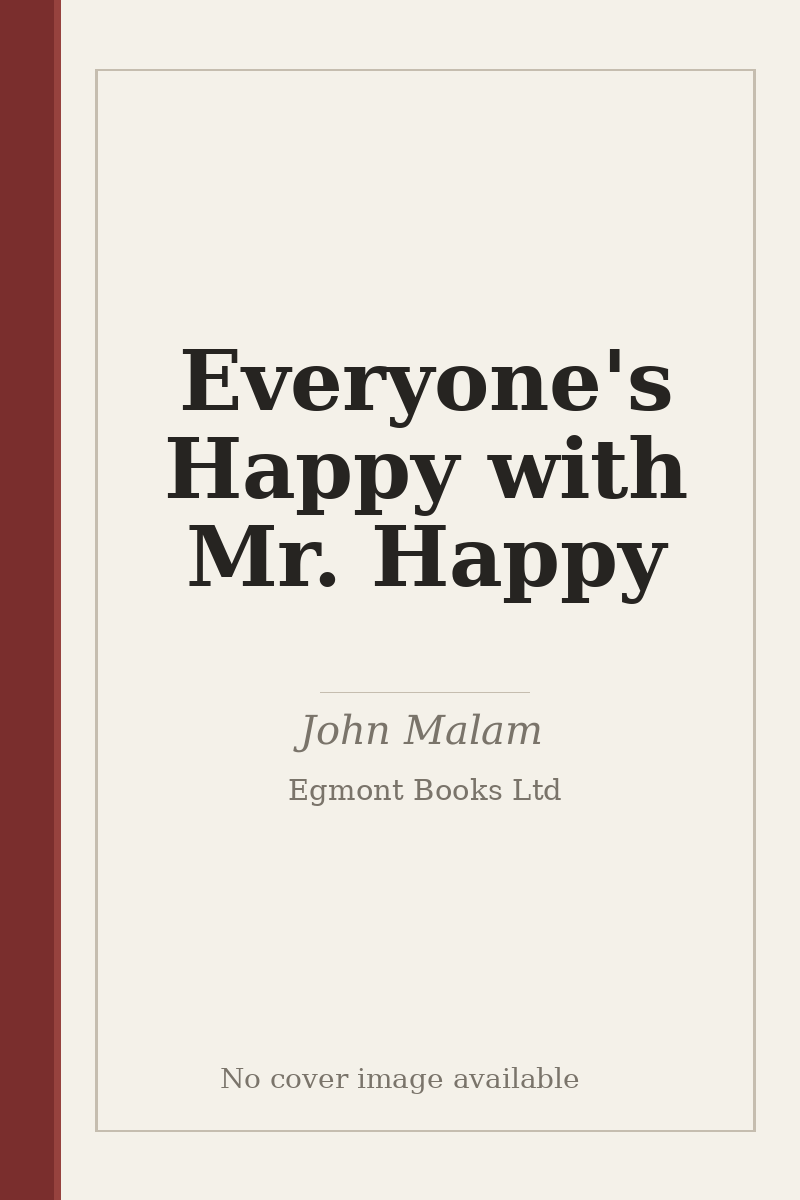 Everyone's Happy with Mr. Happy - no cover image available