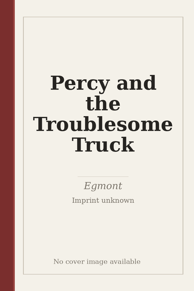 Percy and the Troublesome Truck - no cover image available