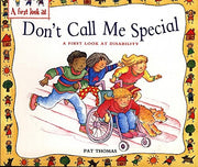 Disability: Don't Call Me Special (A First Look At)