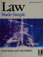 Law Made Simple (Made Simple Series)