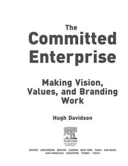 The Committed Enterprise: Making Vision, Values, and Branding Work