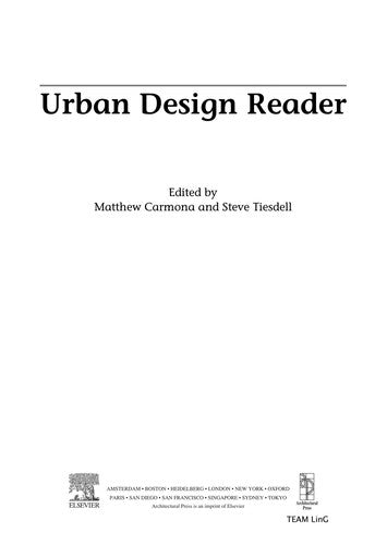 Urban Design Reader