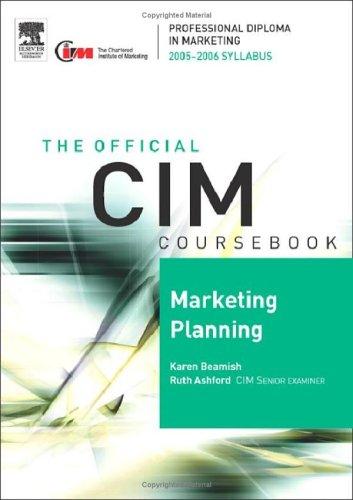 Marketing Planning (CIM Coursebook)