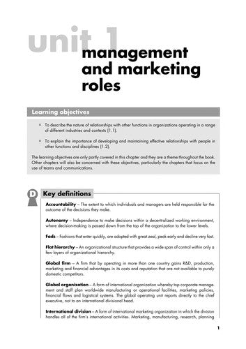 Marketing Management in Practice (CIM Coursebook)