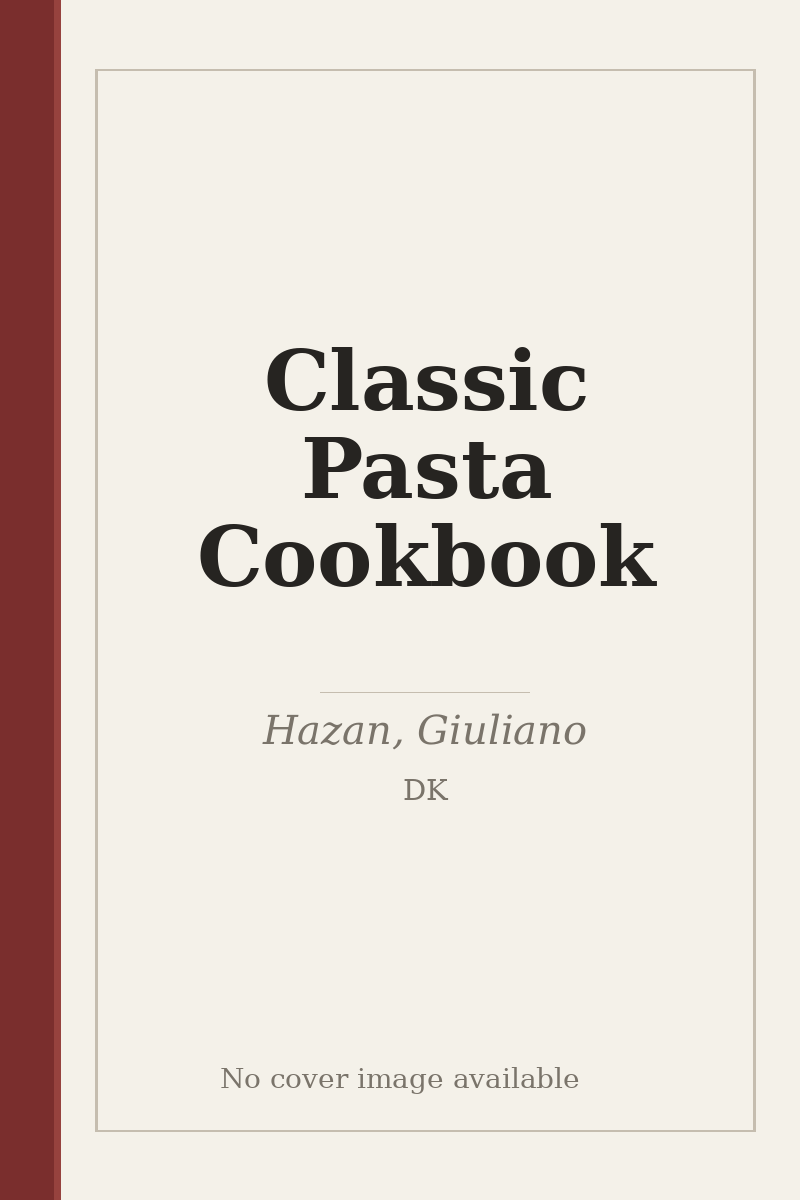 Classic Pasta Cookbook - no cover image available