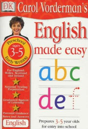 Carol Vorderman's English Made Easy: Age 3-5 - Early Write