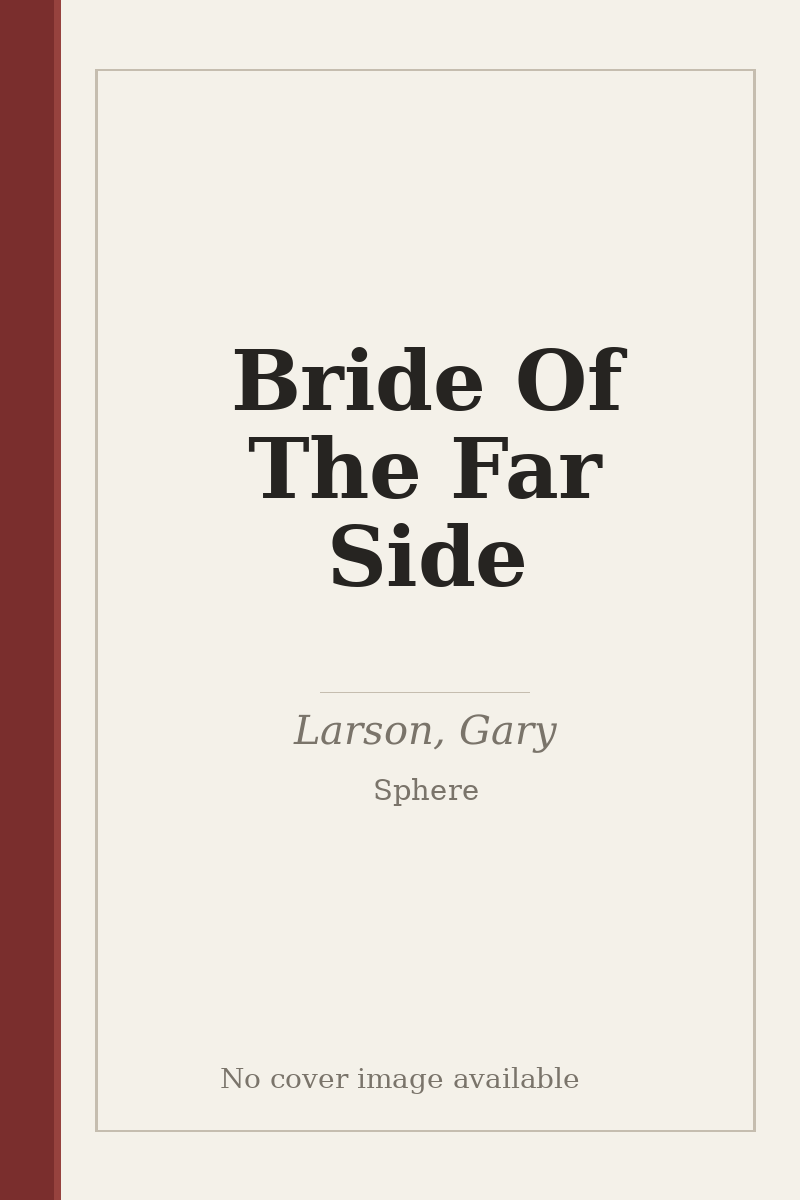 Bride Of The Far Side - no cover image available
