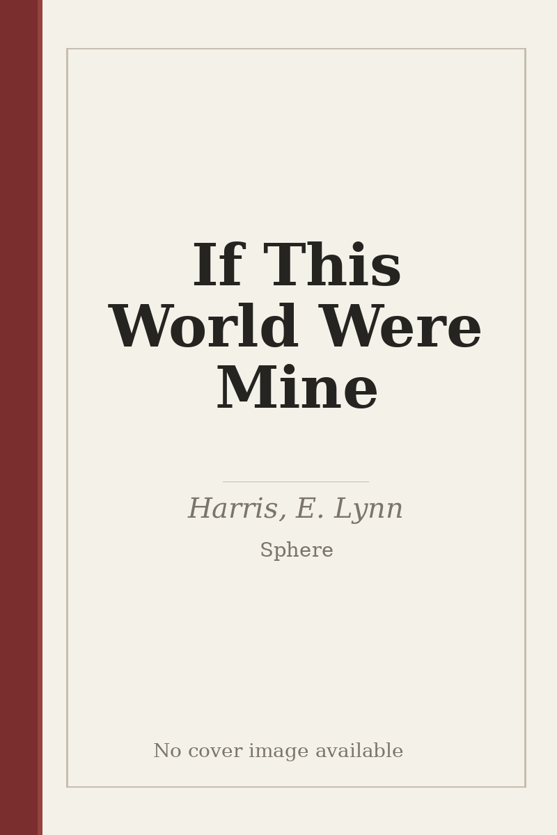 If This World Were Mine - no cover image available