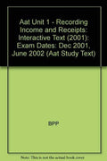 Interactive Text (2001) (Aat Unit 1 - Recording Income and Receipts: Exam Dates: Dec 2001, June 2002)