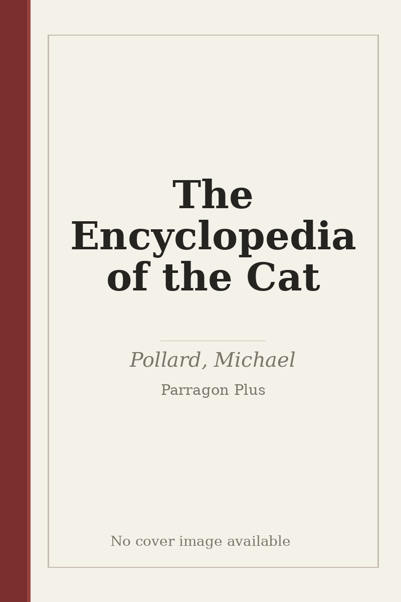 The Encyclopedia of the Cat - no cover image available