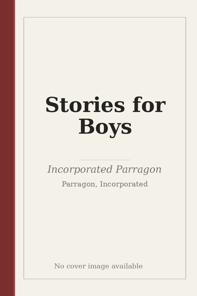 Stories for Boys - no cover image available