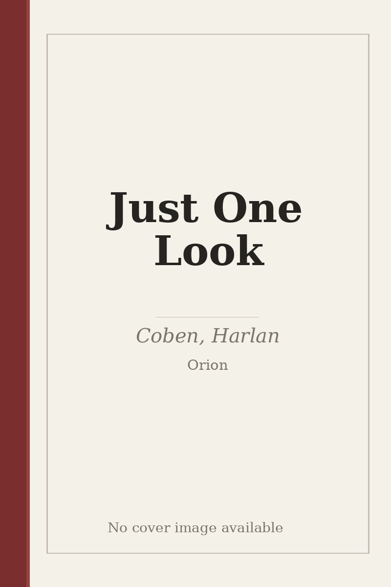 Just One Look - no cover image available