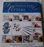 Paint Your Own Illuminated Letters