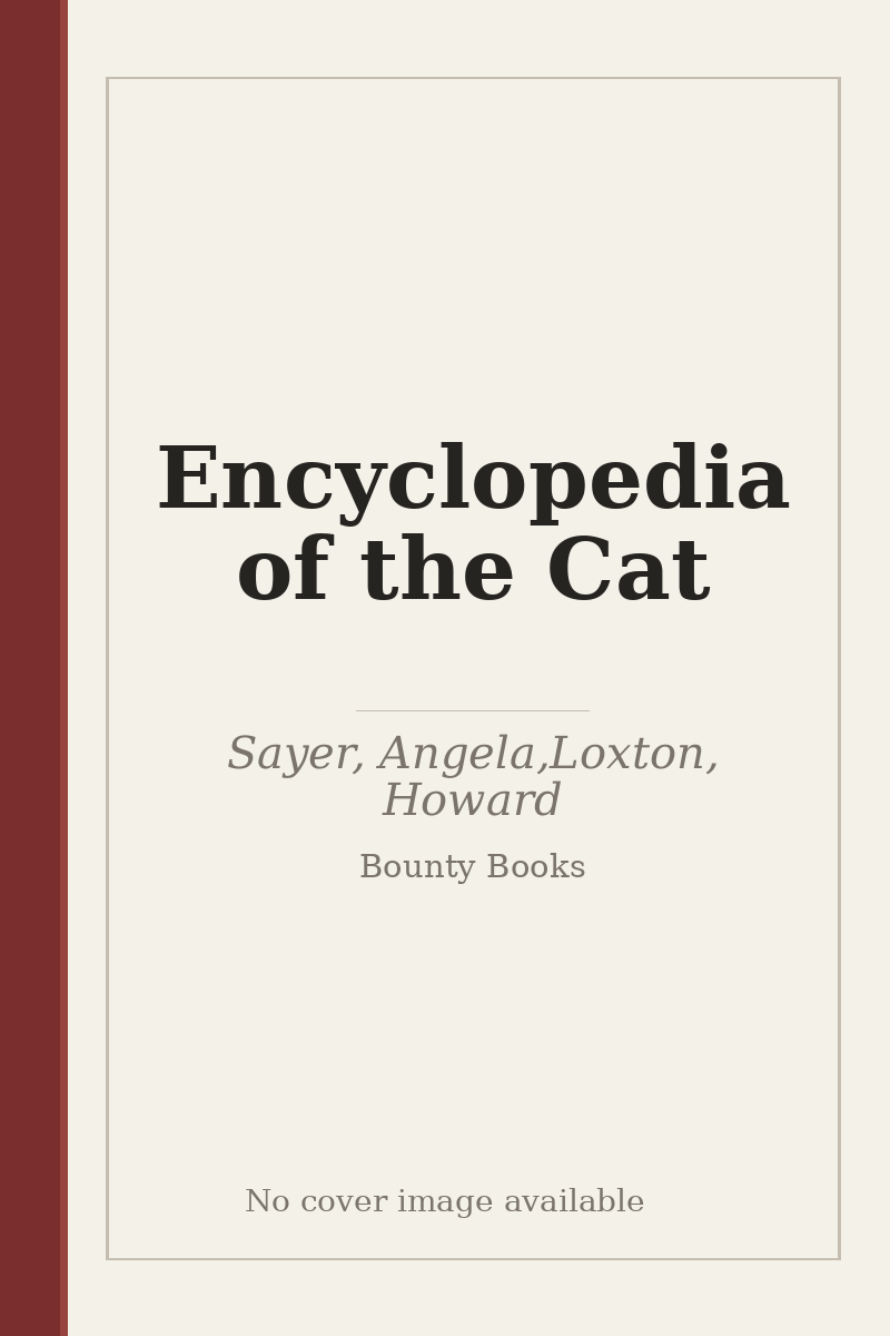 Encyclopedia of the Cat - no cover image available