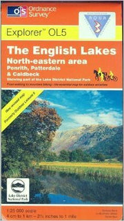 The English Lakes: North Eastern Area (Aqua3 Explorer OL Map)