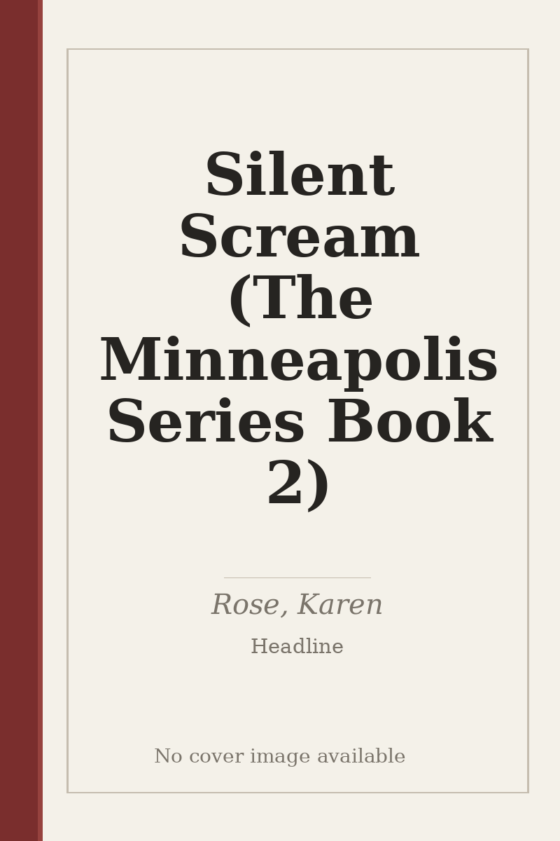 Silent Scream (The Minneapolis Series Book 2) - no cover image available