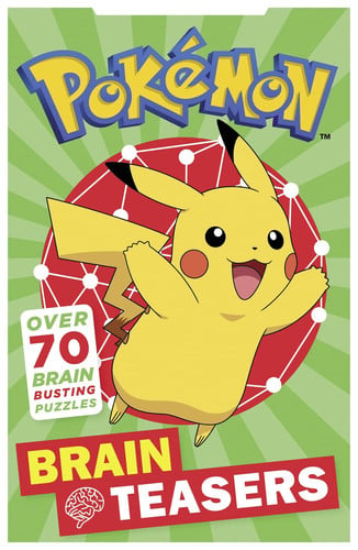 Pokémon Brain Teasers: The Sunday Times bestselling collection of puzzles, the perfect Christmas stocking filler for kids 5+