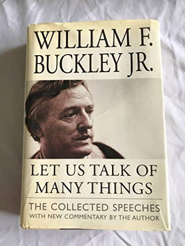 Let Us Talk of Many Things