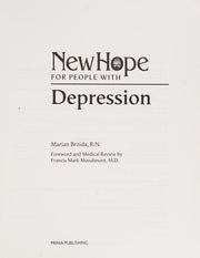 New Hope for People with Depression (New Hope S.)