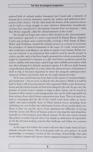 The New Sociological Imagination