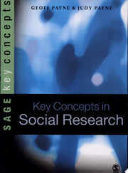 Key Concepts in Social Research (SAGE Key Concepts series)