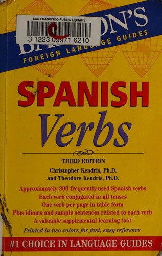 Spanish Verbs (Barron's Verb)