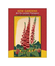 Kew Gardens Art for London Transport Colouring Book