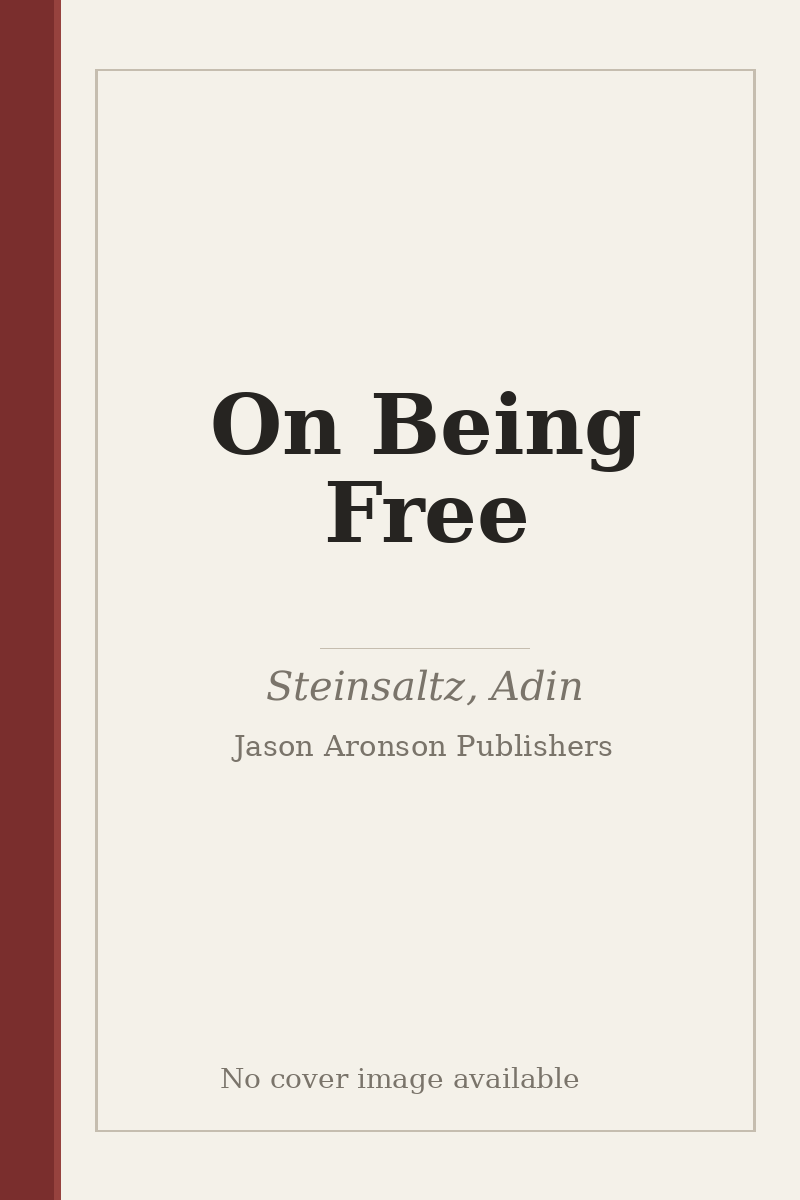 On Being Free - no cover image available