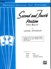 2nd and 4th Position Stringbuilder: Violin (Belwin Course for Strings)