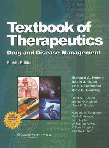 Textbook of Therapeutics: Drug and Disease Management