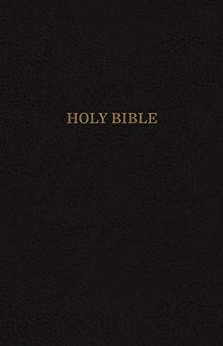 KJV Holy Bible: Super Giant Print with 43,000 Cross References, Black Leather-look, Red Letter, Comfort Print (Thumb Indexed): King James Version: Holy Bible, King James Version