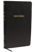 KJV Holy Bible: Thinline with Cross References, Black Leather-Look, Red Letter, Comfort Print: King James Version: Holy Bible, King James Version