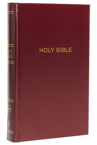 NKJV Holy Bible, Personal Size Giant Print Reference Bible, Burgundy Hardcover, 43,000 Cross References, Red Letter, Comfort Print: New King James Version: Holy Bible, New King James Version