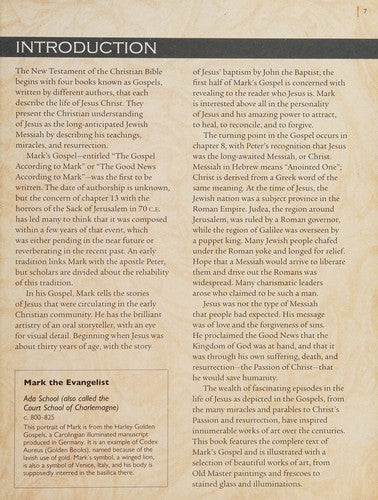 The Illustrated Gospel of Mark: The Complete Text with Beautiful Fine Art Paintings, Stained Glass, Illustrations, and Illumination