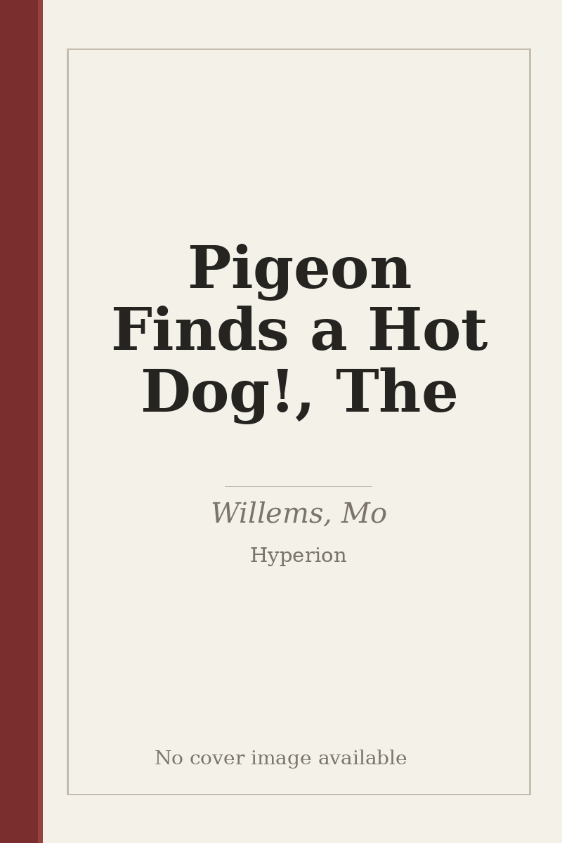 Pigeon Finds a Hot Dog!, The - no cover image available
