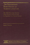 The Documentary Form-History of Rabbinic Literature: VII. The Halakhic Sector - Yoma (Studies in the History of Judaism)