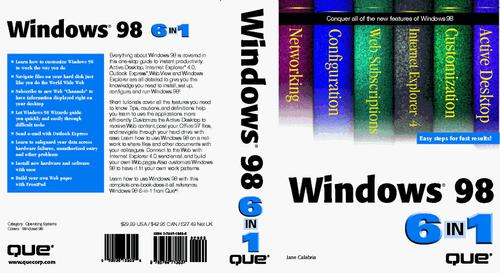 Microsoft Windows 98 6 in 1