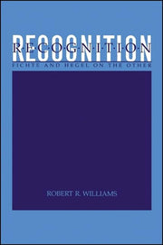 Recognition: Fichte and Hegel on the Other (Suny Series in Hegelian Studies)