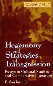 Hegemony and Strategies of Transgression: Essays in Cultural Studies & Comparative Literatur: Essays in Cultural Studies and Comparative Literature (SUNY series in Postmodern Culture)