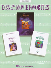 Disney Movie Favorites – Easy Violin Instrumental Solos | 16 Songs from Aladdin, Beauty and the Beast, and The Little Mermaid | Includes A Whole New ... Easy Violin - 16 Songs (Easy Play Series)