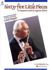 Moyse Sixty-Five Little Pieces For Beginner Flautists Flt: In Progressive Order for Beginner Flutists (Louis Moyse Flute Collection)
