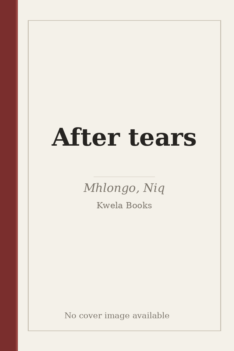 After tears - no cover image available