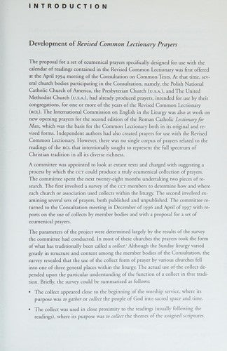 Revised Common Lectionary Prayers: Proposed by the Consultation on Common Texts (Preaching the Revised Common Lectionary)