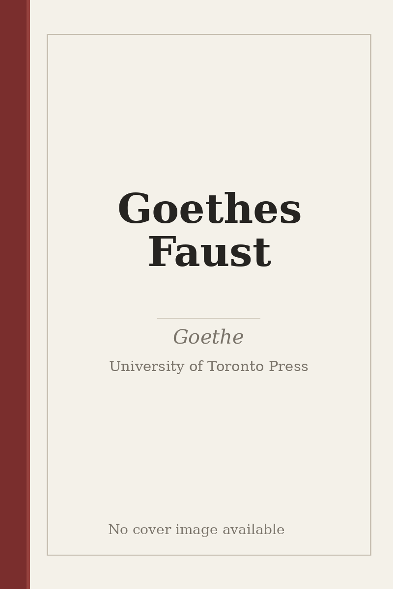 Goethes Faust - no cover image available