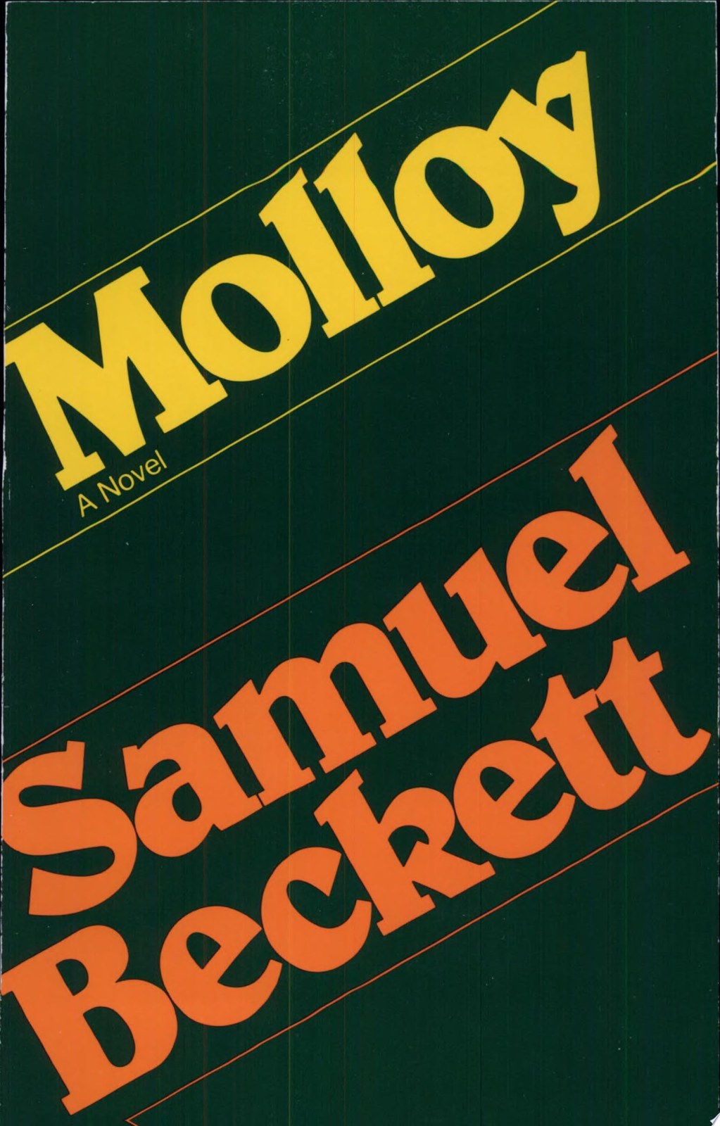Molloy: A Novel (Beckett, Samuel)