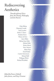 Rediscovering Aesthetics: Transdisciplinary Voices from Art History, Philosophy, and Art Practice (Cultural Memory in the Present)