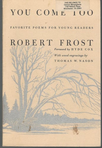 You Come Too: Favorite Poems for Young Readers