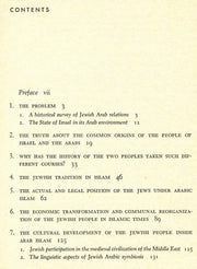 Jews and Arabs: Their Contacts Through the Ages (Schocken paperbacks on Judaica)