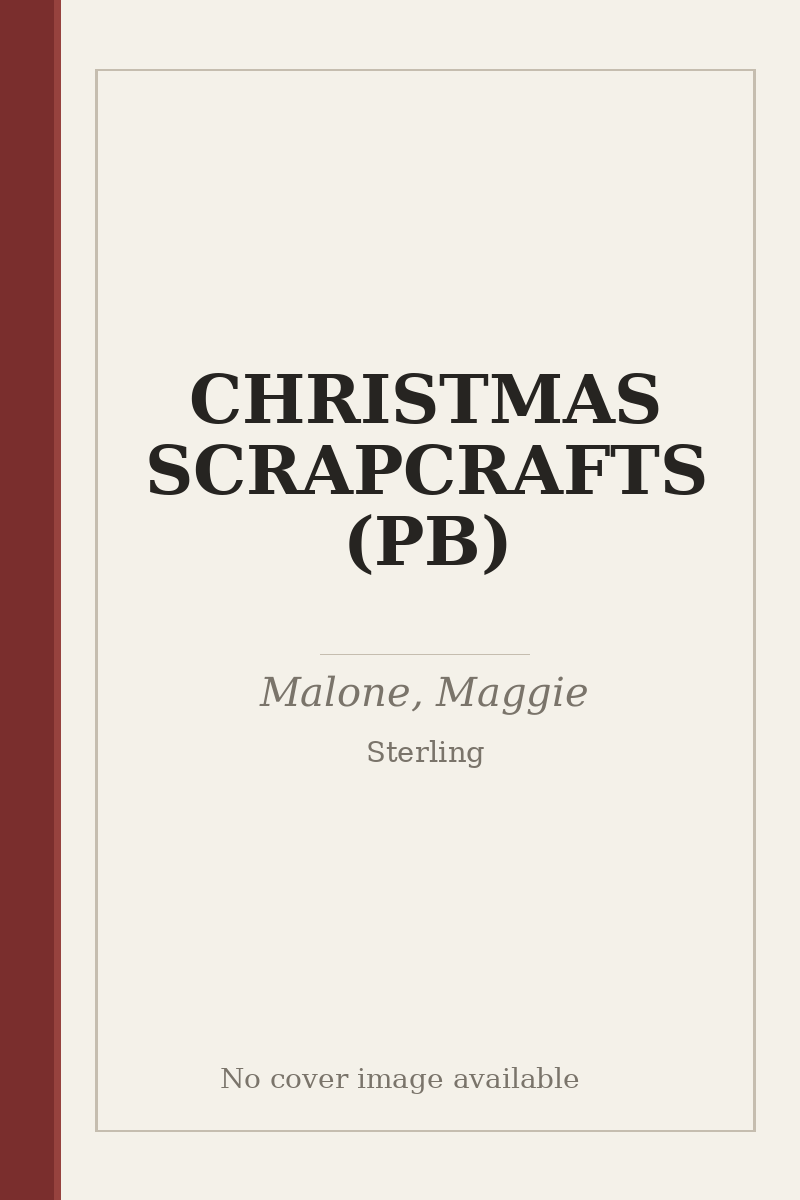 CHRISTMAS SCRAPCRAFTS (PB) - no cover image available