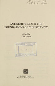 Anti-Semitism and the Foundations of Christianity